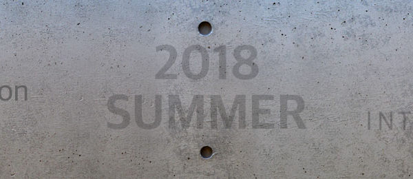 2018夏季休暇のお知らせ