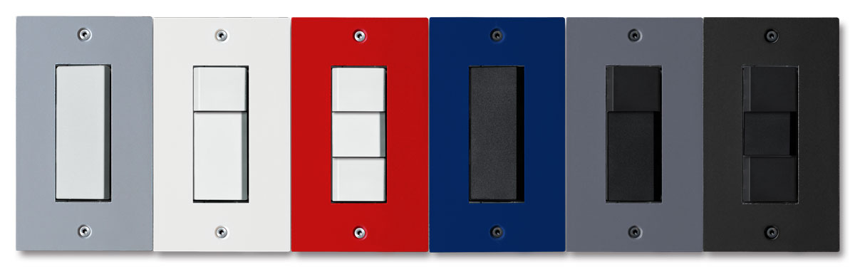 6 colors punto Switch Plate for Jimbo NK series